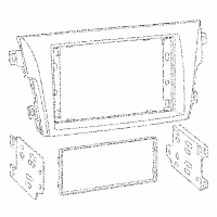 2-DIN Radioblenden