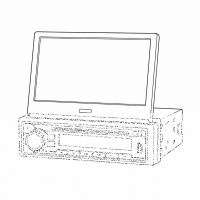 Autoradios mit Monitor (1 DIN)