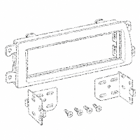 1-DIN Radioblenden