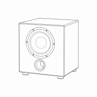 Bassreflex-Subwoofer