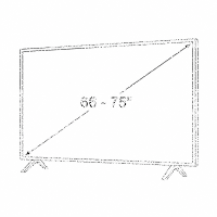 TVs bis 75 Zoll / 190cm