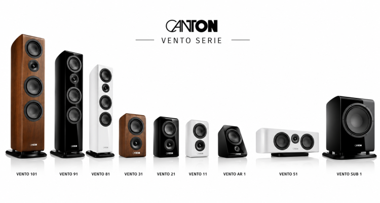 Canton Vento Serie: Die neue Generation der Premium-Lautsprecher - Canton Vento Serie – Neue Premium-Lautsprecher im Überblick