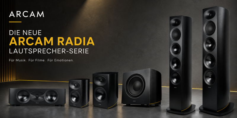 ARCAM Radia Lautsprecher – die neue Lautsprecherserie von ARCAM - Neue ARCAM Radia Lautsprecher: R15, R25, R35 &amp; R45