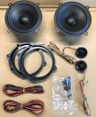 Clarion 4.01 2-Wege Komponenten System für Audi A4...