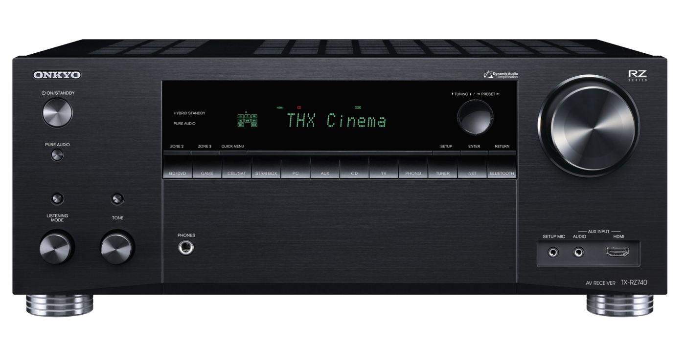 ONKYO TX-RZ740-B - 9.2-Kanal AV-Netzwerk-Receiver, Schwarz