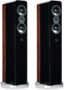 Q Acoustics Concept 500 Black/Rosewood Standlautsprecher Paar | Neu