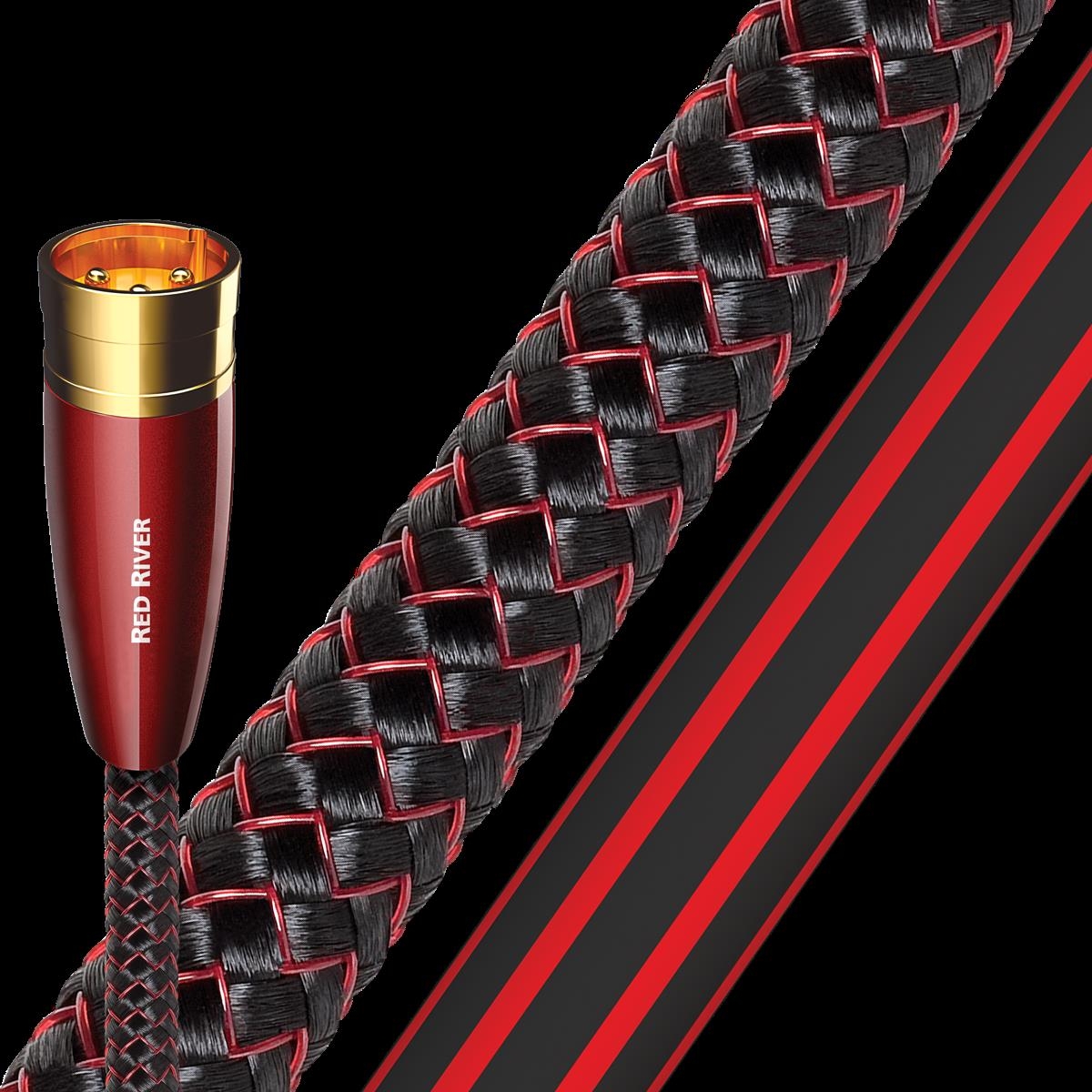 AudioQuest Red River Stereo RCA Cable 1.5m (Pair