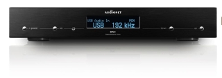 Audionet DNC mit blauem Display Netzwerkfähiger 2.0 D/A-Wandler schwarz