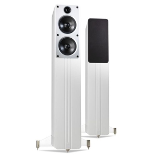 Q Acoustics Concept 40 Weiß hochglanz - Standlautsprecher Paar UVP 1398 €