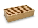 AllDock Large Holz/Bambus - Aussteller, 6-fach USB HUB Ladestation UVP 159 €