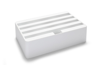 AllDock Medium Weiß, Aussteller - 4-fach USB HUB Ladestation UVP war 99 €