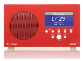Tivoli Audio Albergo+ Rot DAB/DAB+ Radio mit Bluetooth | Auspackware, wie neu