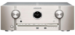 MARANTZ SR5014 Silber-Gold 7.2 Kanal 4K Ultra HD AV-Receiver mit HEOS