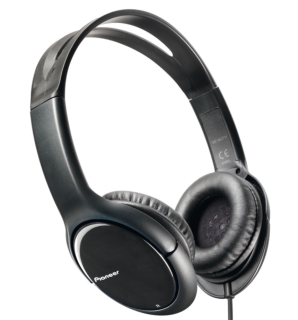 PIONEER SE-MJ711-K Schwarz Faltbarer ultraleichter On-Ear Kopfhörer | Auspackware, wie neu