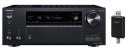 ONKYO TX-NR696DAB-B mit UDB1 Schwarz - 7.2-Kanal DAB AV-Netzwerk-Receiver