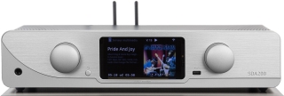 ATOLL SDA 200 Signature Alu-Silber HighEnd Netzwerk-Streamer Vollverstärker Bluetooth