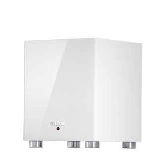 Canton SUB 601, Weiß Hochglanz - Aktives 280 Watt Subwoofersystem