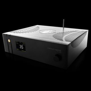 Gold Note IS-1000 Deluxe MKII Schwarz - High-End Stereo System / Streamer inkl. DAC1792A