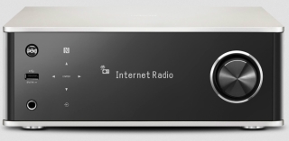 Denon DRA-100 Silber, N3 - Netzwerk Stereo Receiver Streamer Internet