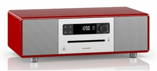 Sonoro STEREO 2 Rot - CD USB Bluetooth DAB+/FM-Tuner | Aussteller, gut