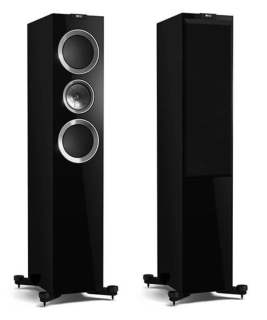 KEF R700 Schwarz Hochglanz, N7- 3-Wege Bassreflex, Paar