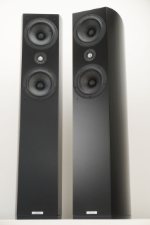 ASW Genius 410 Schwarz Schleiflack Neu Paar