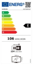 SAMSUNG GQ75QN85AATXZG 189 cm 75 Zoll 4K Neo QLED TV  Modell 2021