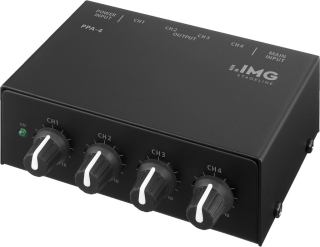 IMG Stageline PPA-4 - Stereo-Kopfhörerverstärker, 6,3mm Klinke