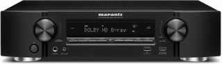 Marantz NR1510 Schwarz - Kompakter 5.2-Kanal AV-Receiver mit Musikstreaming