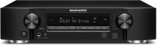 Marantz NR1510 Schwarz - Kompakter 5.2-Kanal AV-Receiver mit Musikstreaming