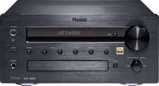 Magnat MC 200 Schwarz OHNE FERNBEDIENUNG - Kompaktanlage/Netzwerk-Player/CD-Receiver | Auspackware