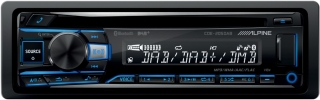 Alpine CDE-205DAB | Bluetooth | DAB+ | CD/USB/MP3 | MultiColor | 1-DIN Autoradio