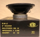 Nitro B08LC 8 Zoll Subwooferchassis mit 200 Watt auf 4 Ohm