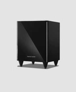 Harman Kardon HKTS200SUB Schwarz - geschlossener Aktiv-Subwoofer, 200 Watt | Auspackware, wie neu