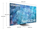 SAMSUNG GQ85QN900ATXZG 214 cm, 85 Zoll 8K Ultra HD Neo QLED TV