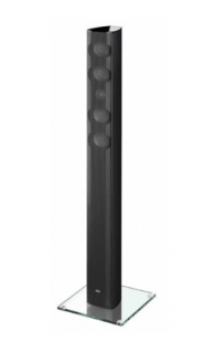 ELAC Cinema Pipe Aluminium Schwarz HG - 21/2-Wege Standlautsprecher mit intgriertem Hochpass Einzelstück | Vorführung