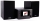 AUDIOBLOCK MHF-900 Schwarz All-in-One Gerät mit Lautsprecher CD DAB+ UKW Bluetooth | Neu