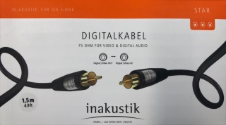 Inakustik Star Video- / Digitalkabel 1,5 m