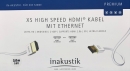 Inakustik Premium XS High Speed HDMI Kabel 3,0m mit Ethernet HDMI 2.0b