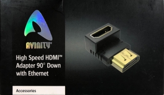 Avinity High-Speed HDMI Winkeladapter 90°