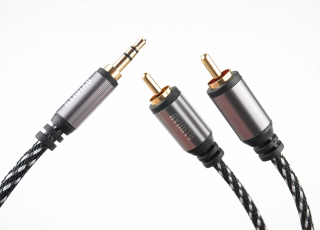 Avinity 3,5mm² Klinke auf Cinch-Kabel | 0,5 m