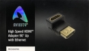 Avinity High-Speed HDMI-Winkeladapter 90°