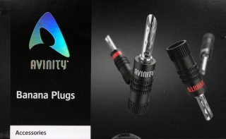 Avinity Bananenstecker versilbert 4er Set