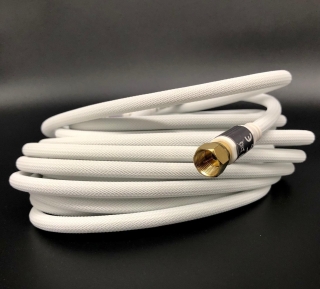 Avinity SAT-Anschlusskabel 105db, F-Stecker vergoldet 5,0 m