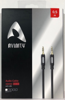 Avinity 3,5mm² Klinke auf Klinke-Kabel 0,5 m