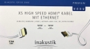 Inakustik Premium XS High-Speed HDMI Kabel mit Ethernet,...