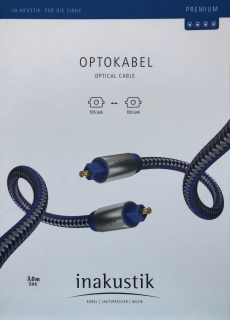 Inakustik Premium Optokabel 3,0 m Toslink