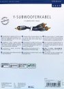 Inakustik Premium Y-Subwooferkabel 5,0 m vergoldet