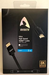 Avinity Ultra-High-Speed HDMI-Kabel 8K vergoldet 3,0 m
