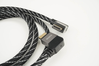 Avinity High-Speed HDMI-Kabel vergoldet 0,75 m mit 90° Winkel